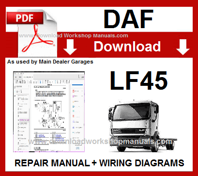 daf lf45 workshop repair manual